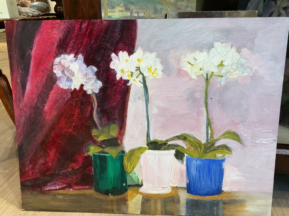 Potted Flowers, a study by Michael Vilkin