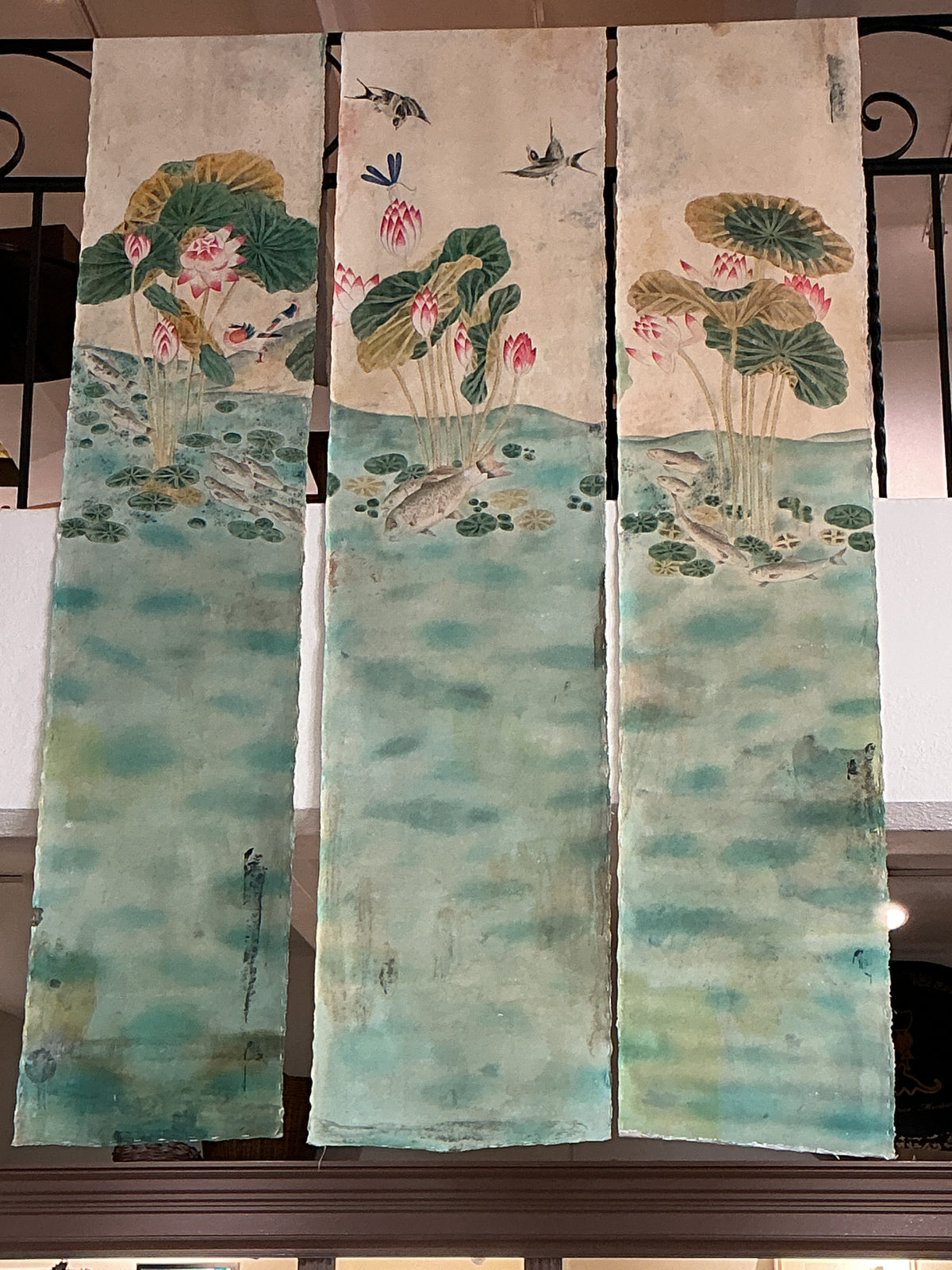 Lilypad Triptych