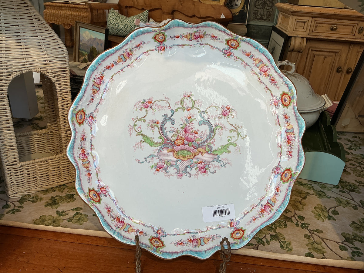 Antique Platter, Cauldon of England, c. 1910