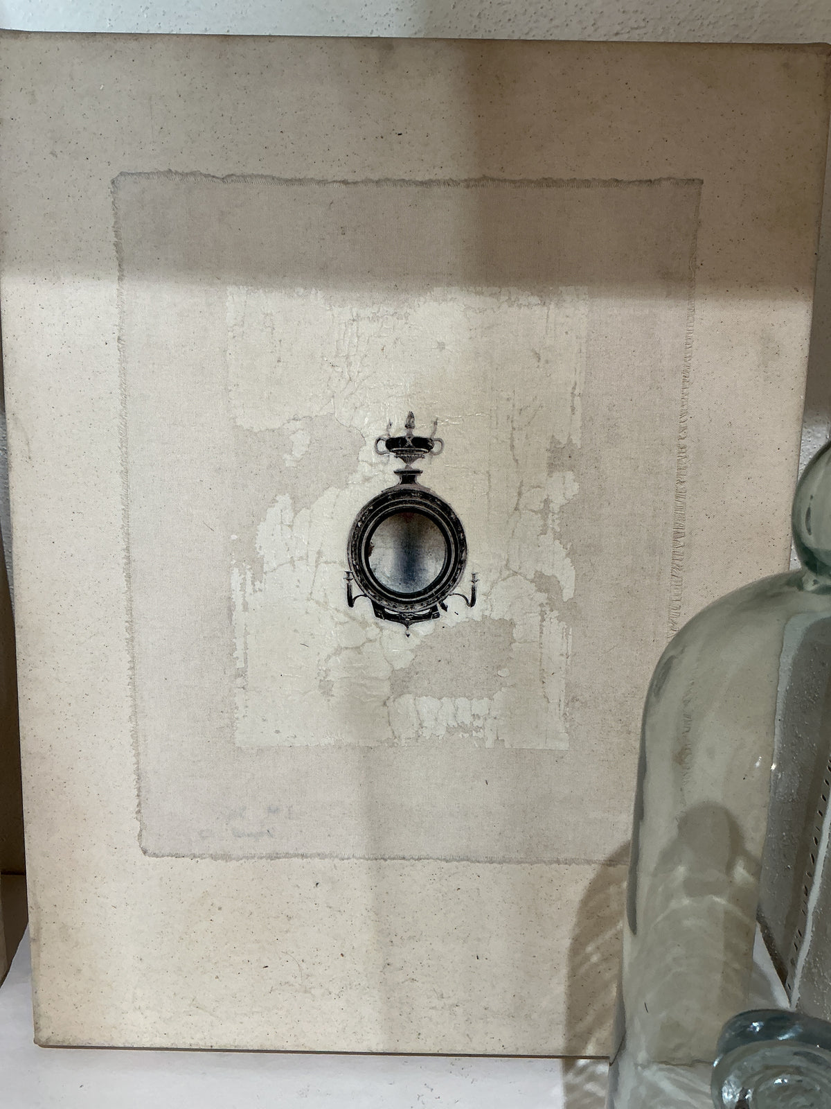 Convex Girandole, mixed media, small