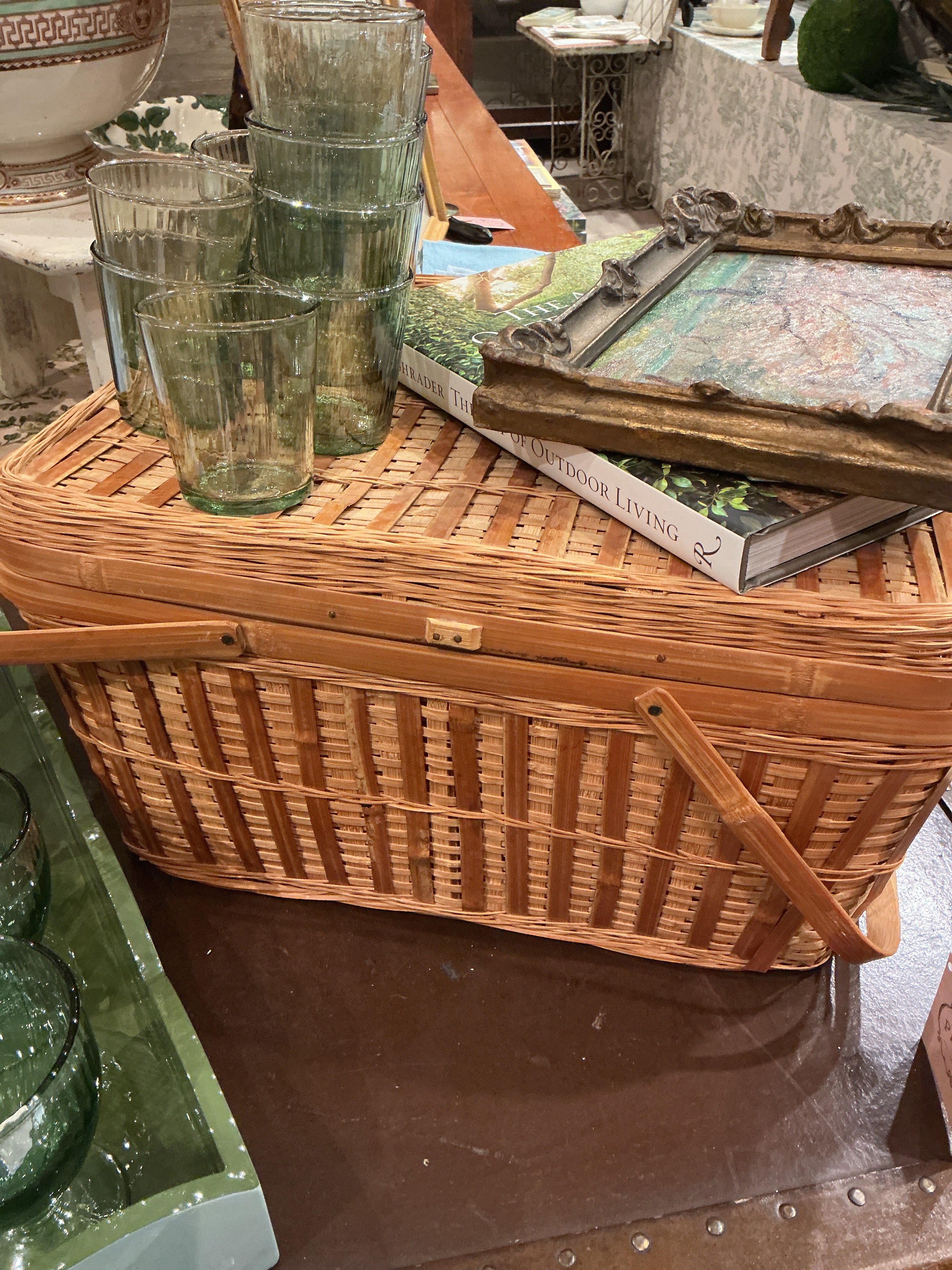 Vintage Picnic Basket