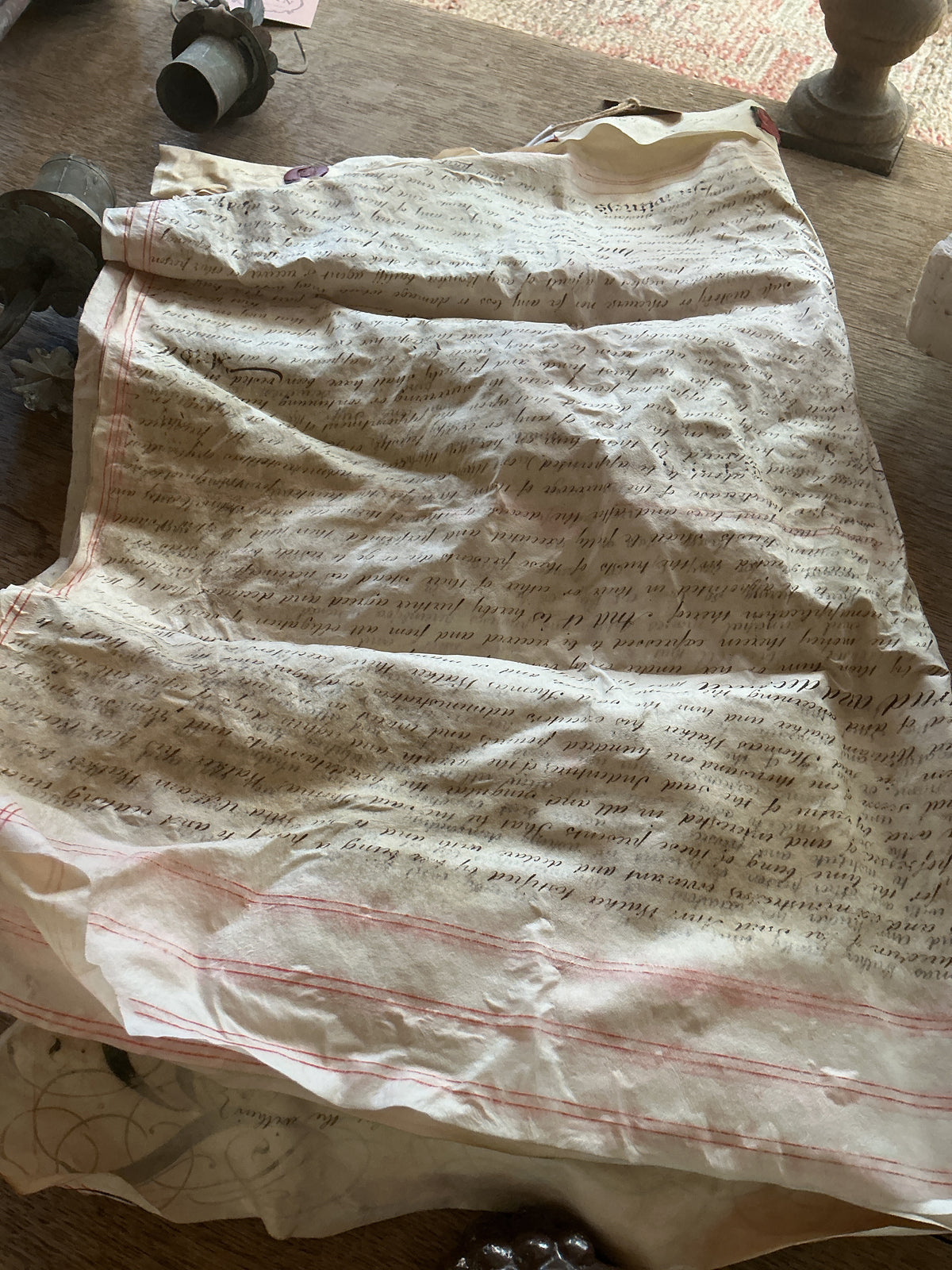 Antique Vellum Document
